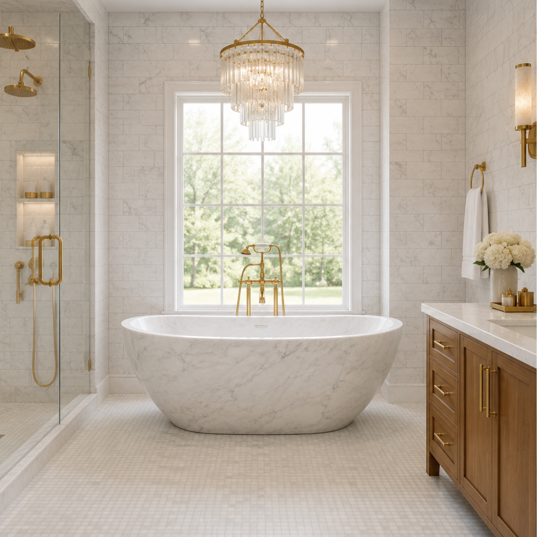 Oyster Bay Carrara Collection