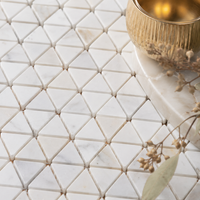 Calacatta Gold Aurellia Marble Mosaic