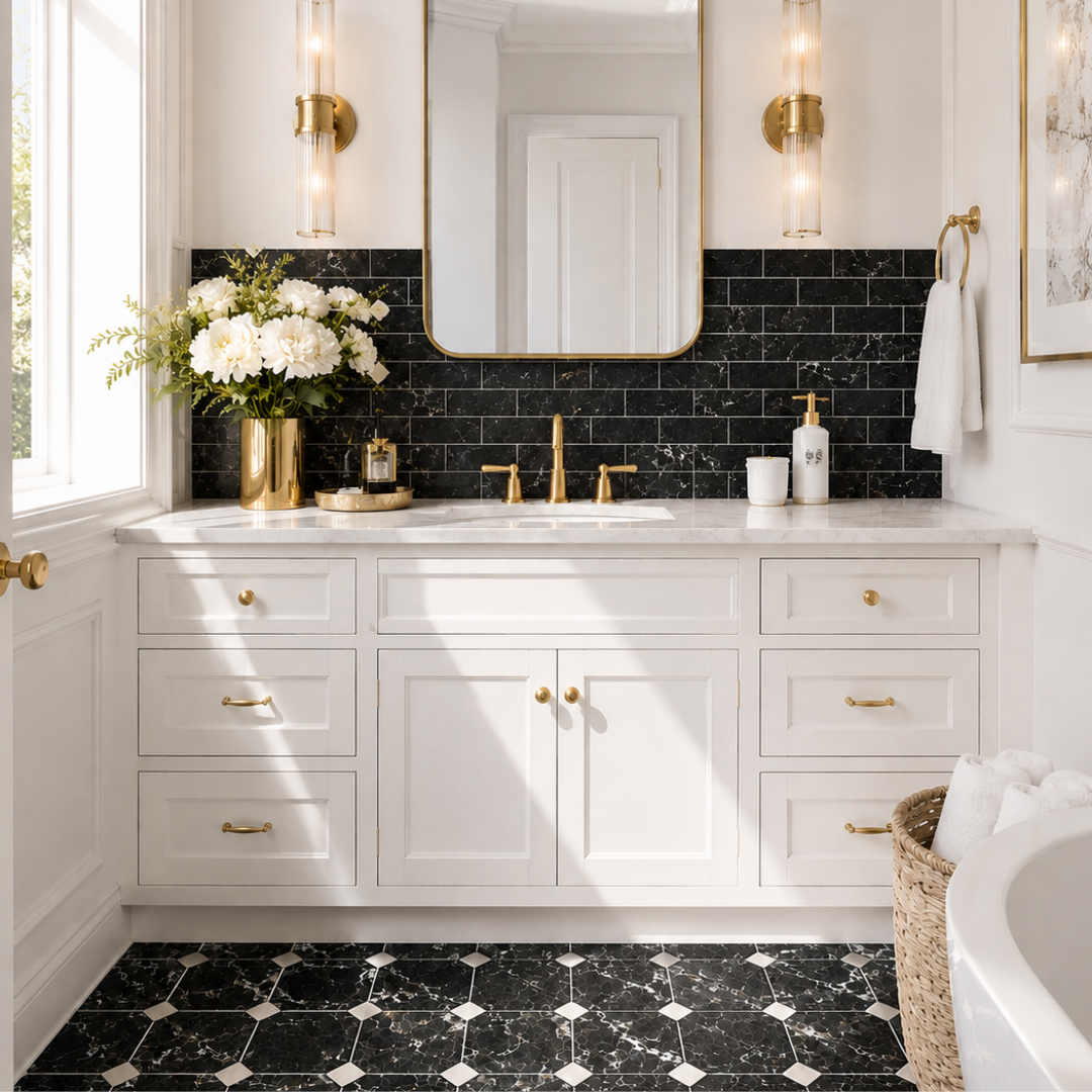 Velonoir Altirae Marble Mosaic