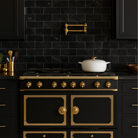 Sample Obsidian Meadow Marble Subway Tile