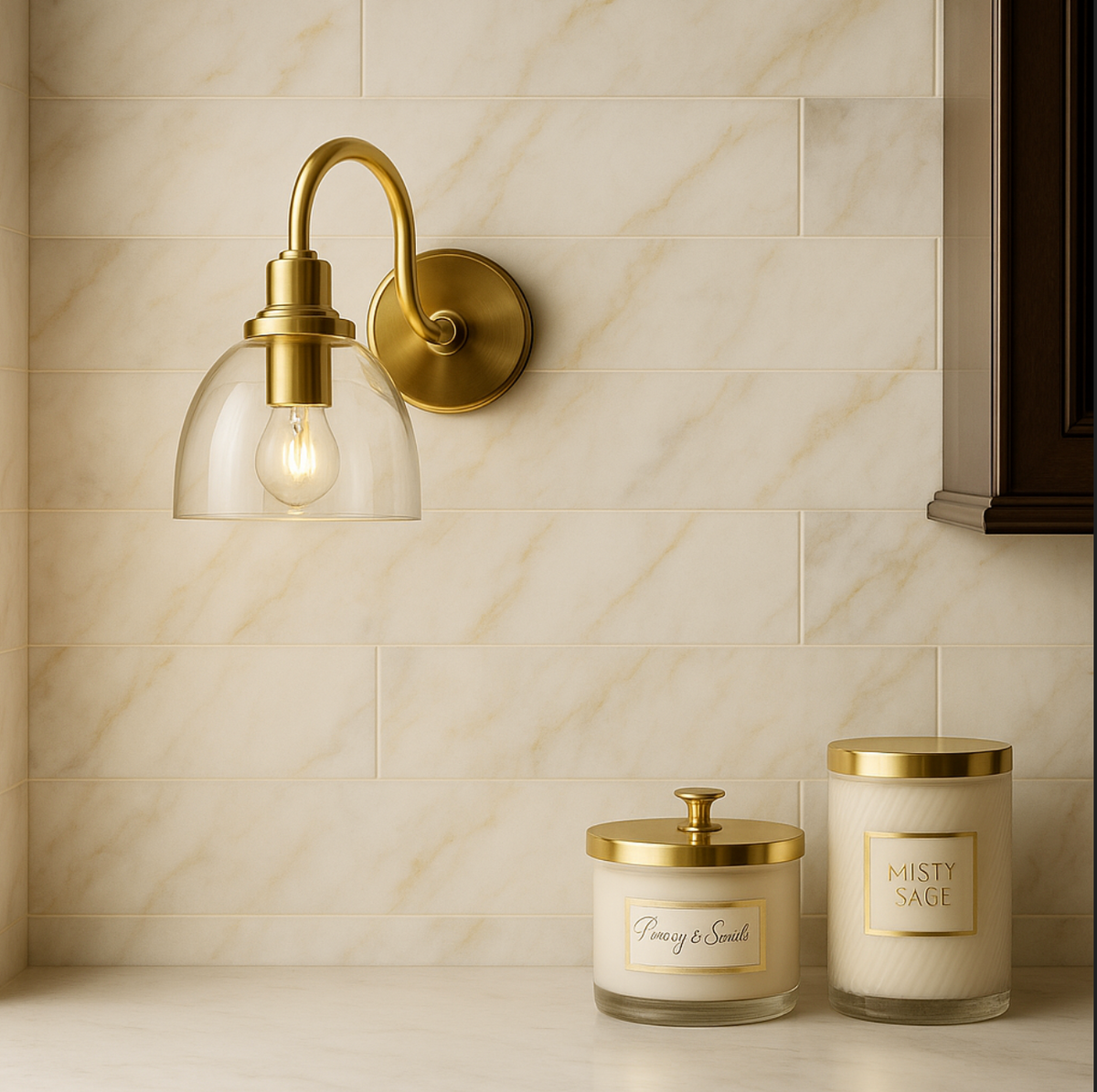 Elysian Calacatta Subway Tile